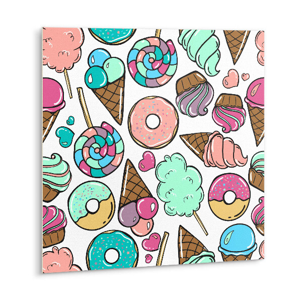 Vinyl tiles Cartoon sweets