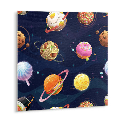 Vinyl tiles Cartoon planets