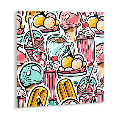 Vinyl tiles Cartoon sweets