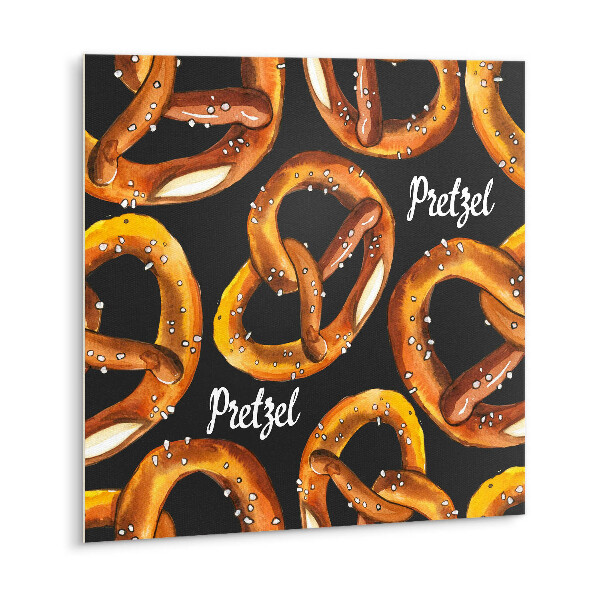 Self adhesive vinyl floor tiles Cartoon pretzels