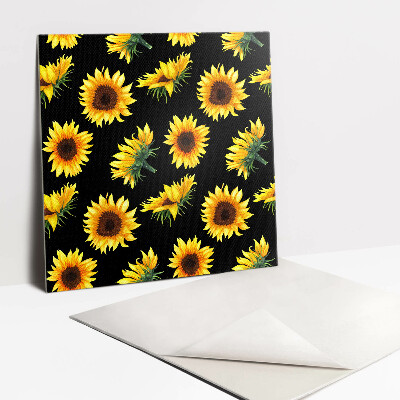 Vinyl tiles Sunflowers