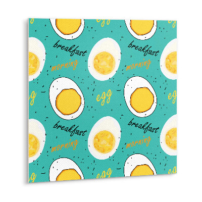 Vinyl tiles Egg and breakfast theme