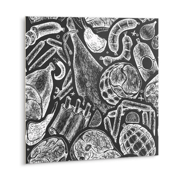 Self adhesive vinyl tiles Black and white cold cuts