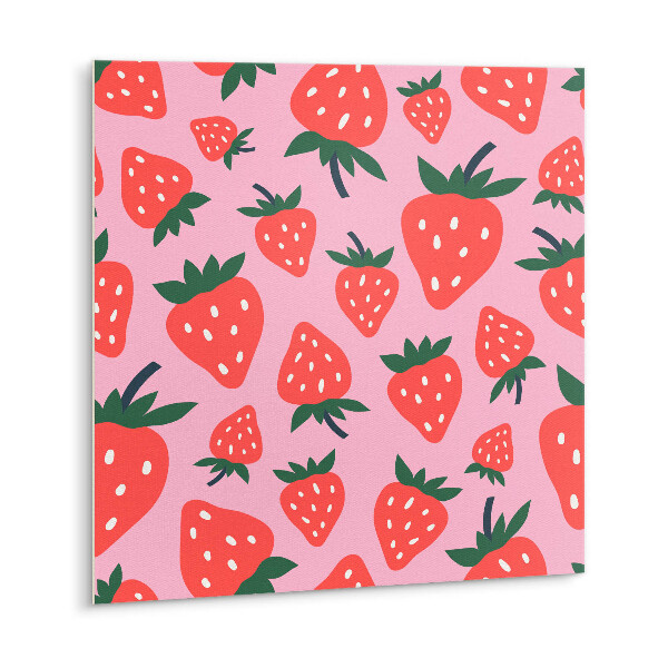 Self adhesive vinyl tiles Cartoon strawberry