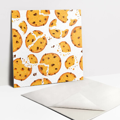 Self adhesive vinyl tiles Crushed cookies