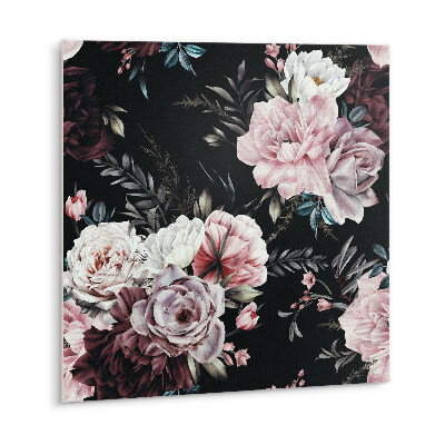 Pvc wall panels Colorful flowers