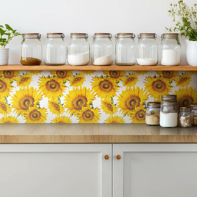 Vinyl tiles Sunflowers