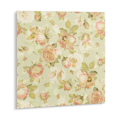 Vinyl tiles Roses flowers