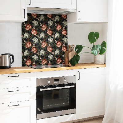 Vinyl tiles Colorful flowers