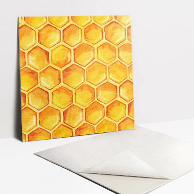 Vinyl tiles Cartoon honeycomb