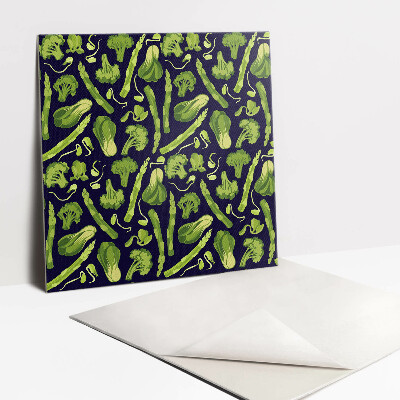 Vinyl tiles Green vegetables