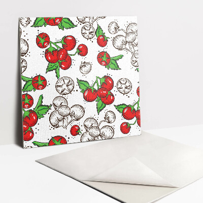 Vinyl tiles Tomatoes