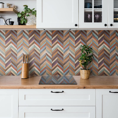 Vinyl wall tiles Colorful boards