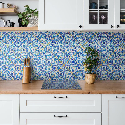 Self adhesive vinyl tiles Tiles with a Portuguese motif