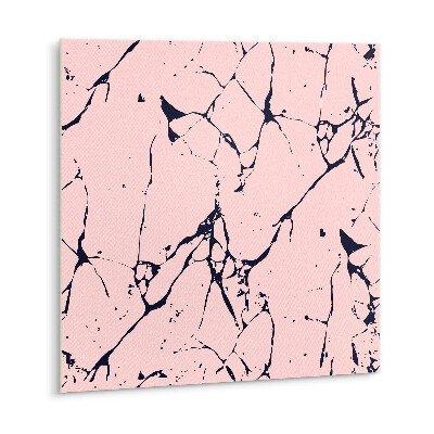 Self adhesive vinyl floor tiles Cartoon pink marble