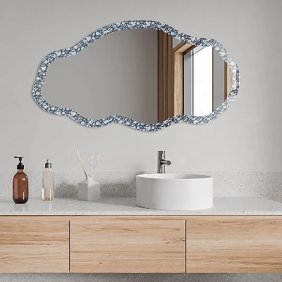 Irregular printed mirror Plant pattern