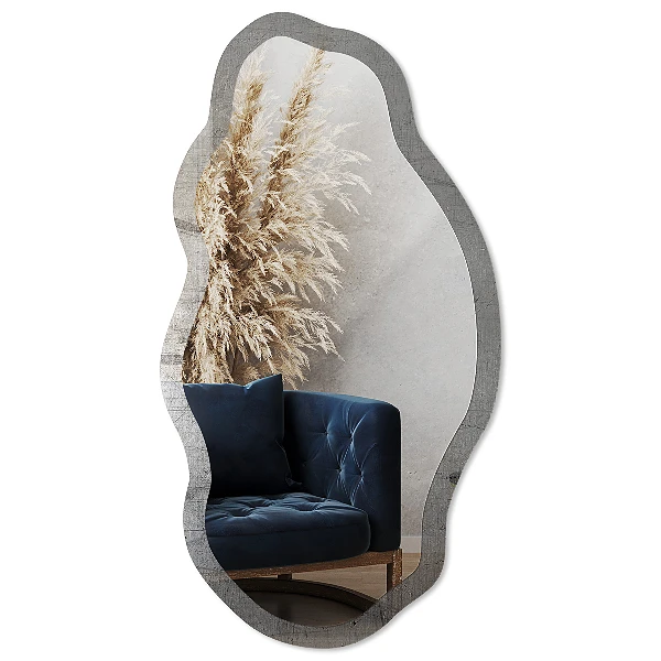 Irregular printed mirror Metallic texture