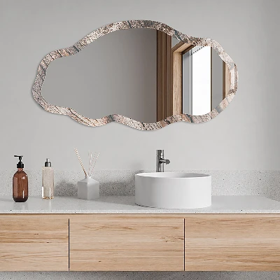 Irregular printed mirror Natural texture
