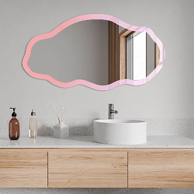 Irregular printed mirror Delicate gradient