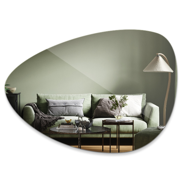 Irregular shaped mirror Frameless wall-mounted