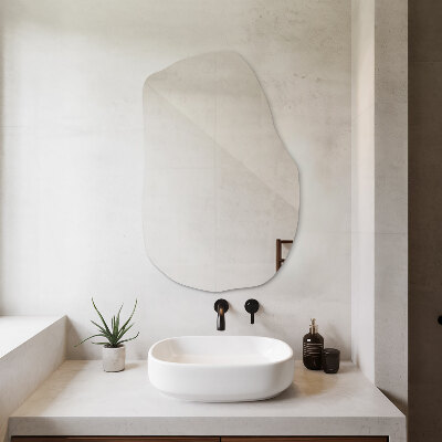 Unusual shaped mirror unique