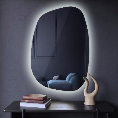 Exclusive LED mirror with delicate lines