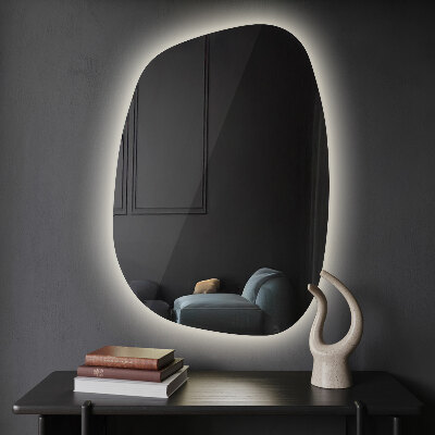 Exclusive LED mirror with delicate lines