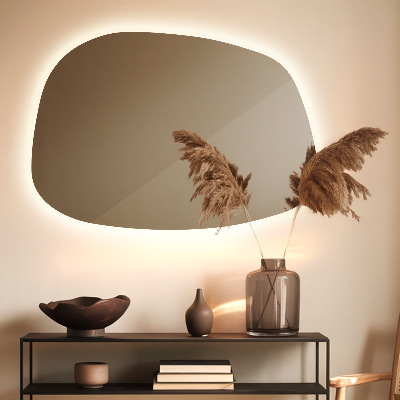Exclusive LED mirror with delicate lines