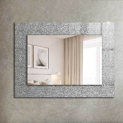 Wall mirror decor 3d pattern