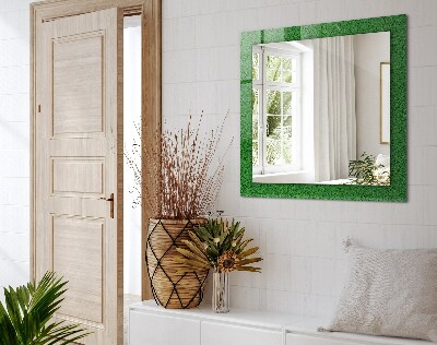 Wall mirror decor Green grass