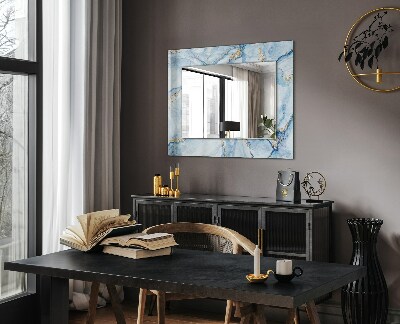 Wall mirror design Abstract marble pattern