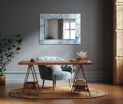 Wall mirror design Abstract marble pattern