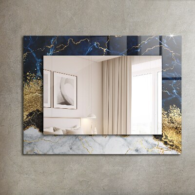 Decorative mirror Abstract marble