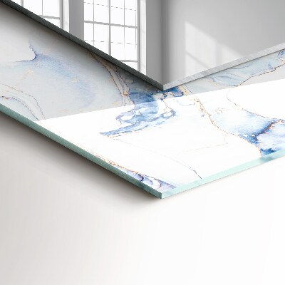 Wall mirror design Abstract marble art