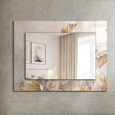 Wall mirror design Vintage flowers