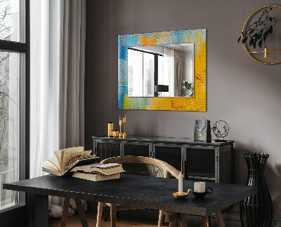 Decorative mirror Abstract oil painting