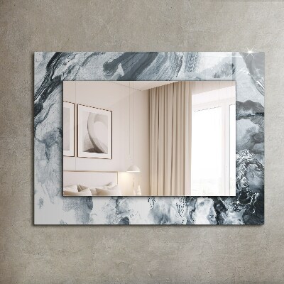 Decorative mirror Abstract painting composition