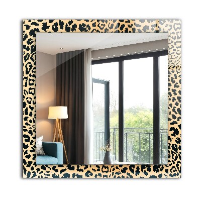 Decorative mirror Leopard print