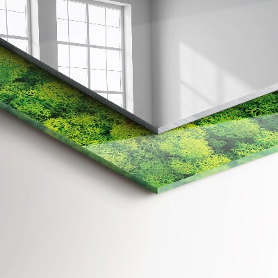 Wall mirror design Green Moss