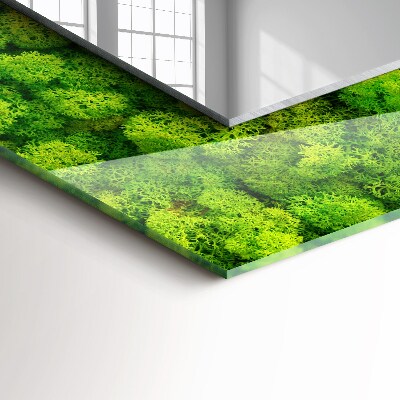 Wall mirror design Green Moss