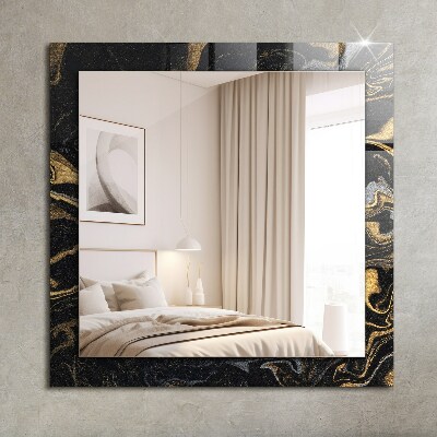 Decorative mirror Abstract marble pattern