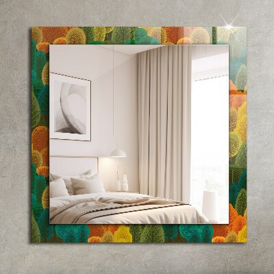 Wall mirror design Autumn Trees