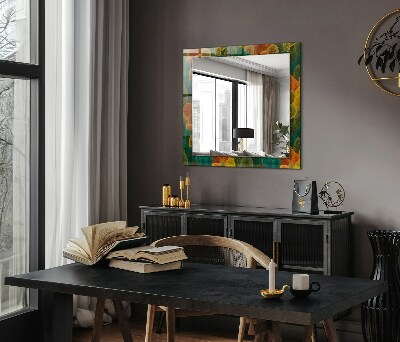 Wall mirror design Autumn Trees