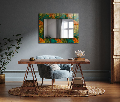 Wall mirror design Autumn Trees