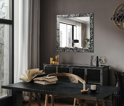 Decorative mirror Geometric pattern