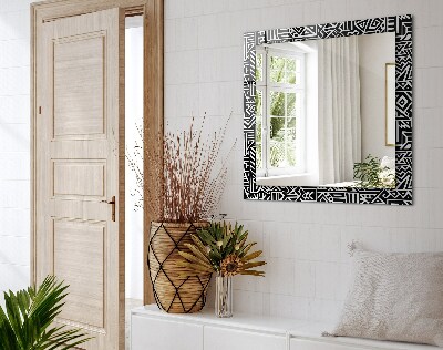 Decorative mirror Geometric pattern