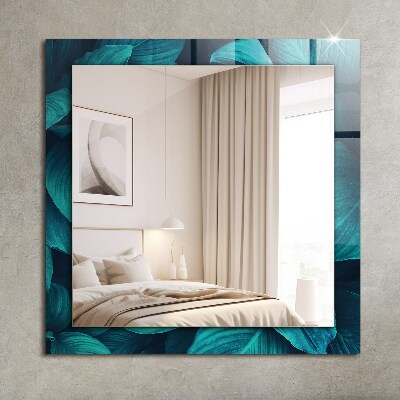 Decorative mirror Leaves Green