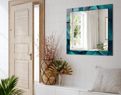 Decorative mirror Leaves Green