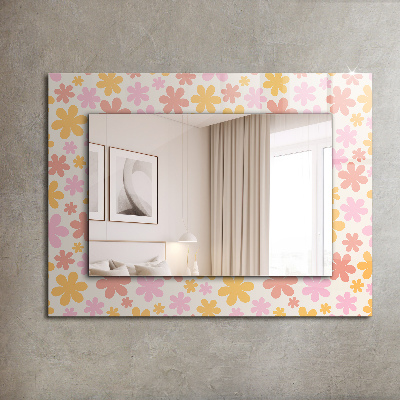 Decorative mirror Floral pattern