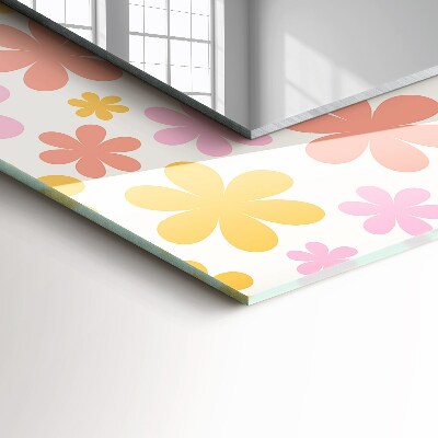 Decorative mirror Floral pattern